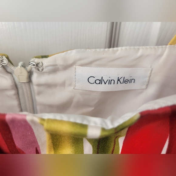 Calvin Klein Multicolor Sleeveless Dress - Picture 3 of 4